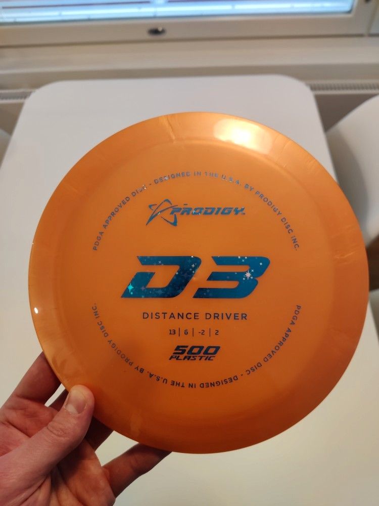 Frisbeegolf - Prodigy D3 500 (UUSI)