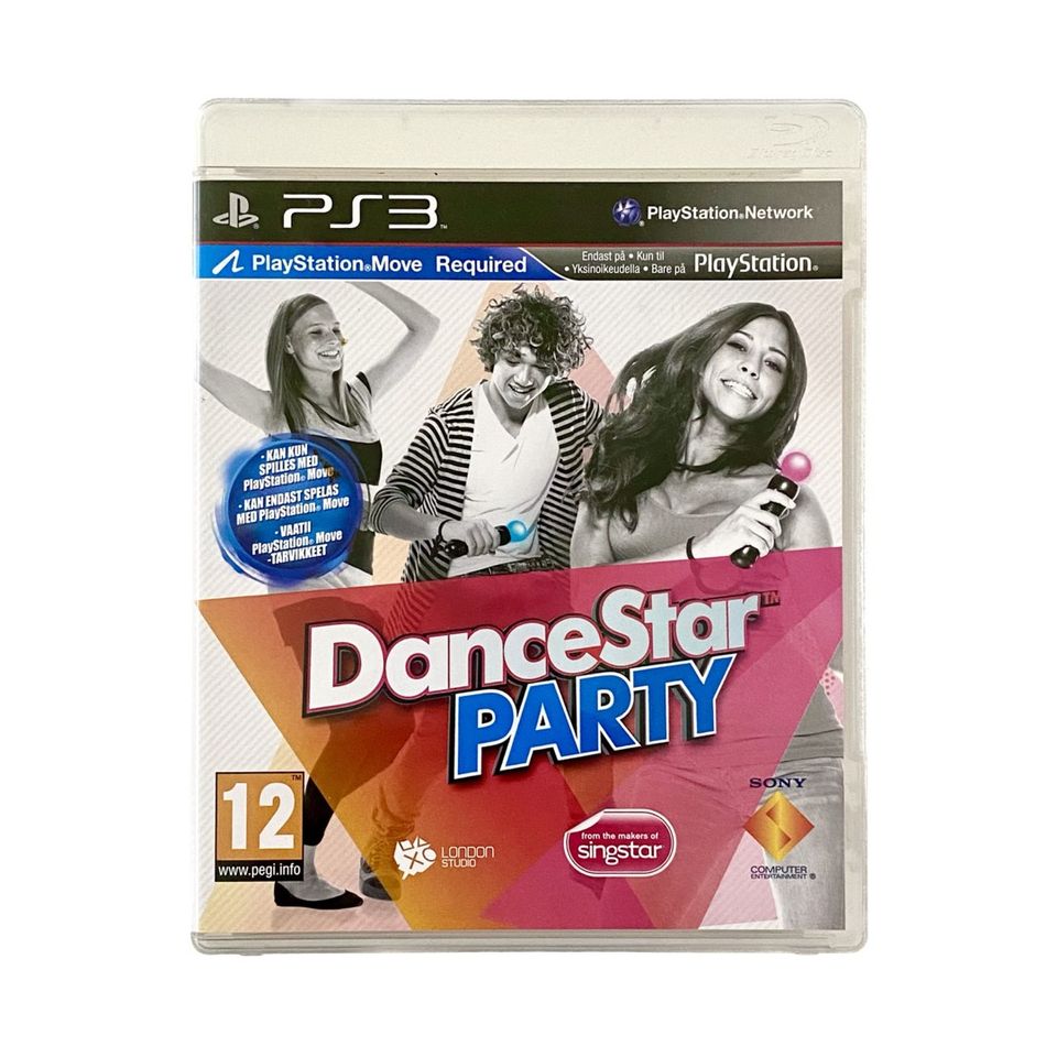 DanceStar Party - PS3 (+paljon muita pelejä)