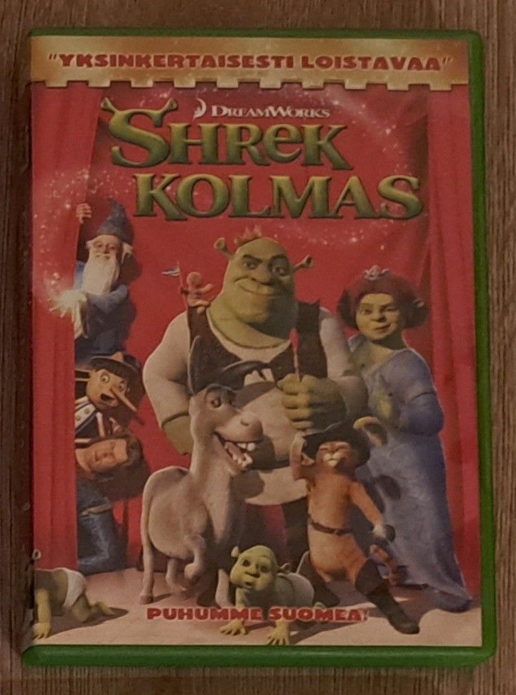 Shrek 3 dvd
