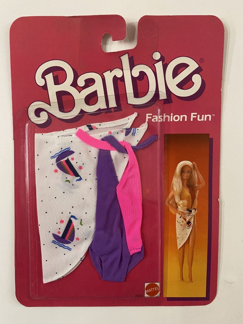 Barbie 2093 Fashion Fun vintage 1984 avaamaton