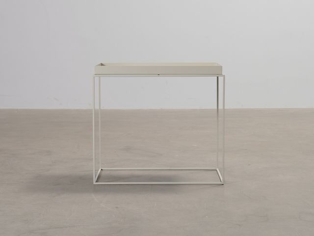 Hay Tray Table suorakaide beige