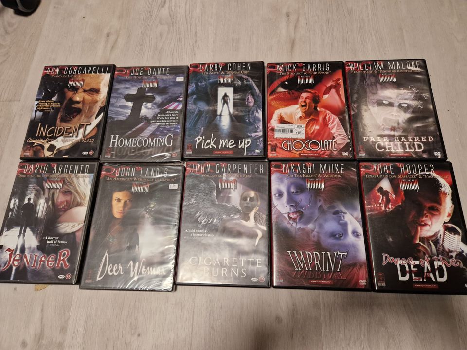 Masters of Horror-leffoja 10 kpl - FI DVD
