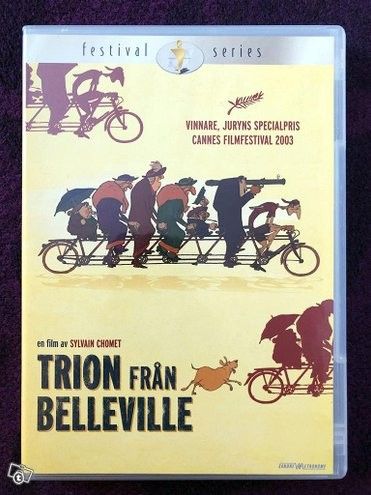 Bellevillen kolmoset DVD