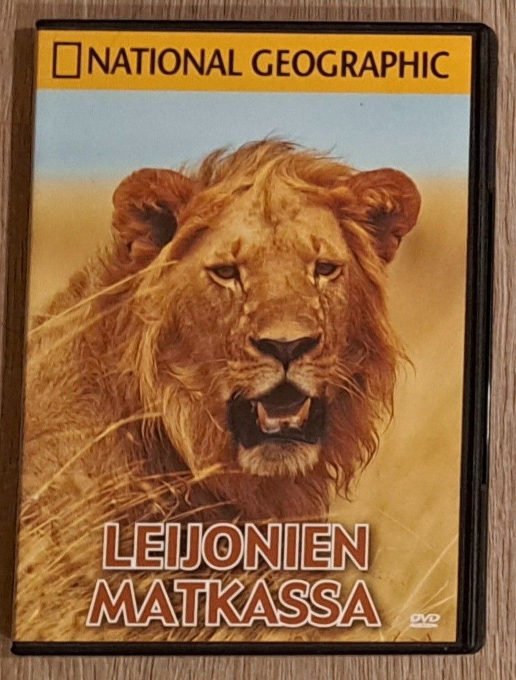 Leijonien matkassa dvd