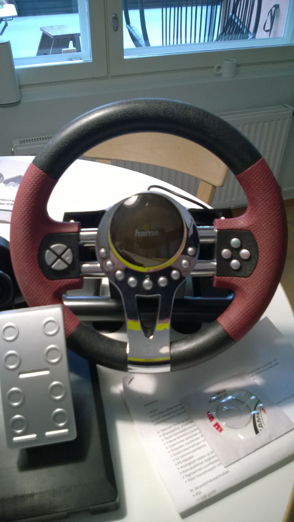 Hama game PS3/PC Racing wheel