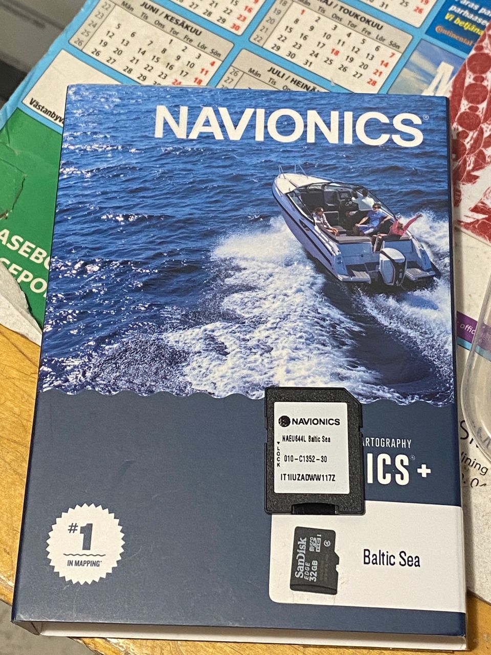 Karttakortti Navionics NAEU 644L käyttämätön