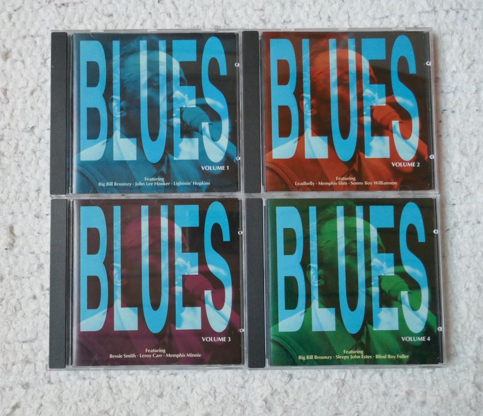 Blues CD levyt 1-4