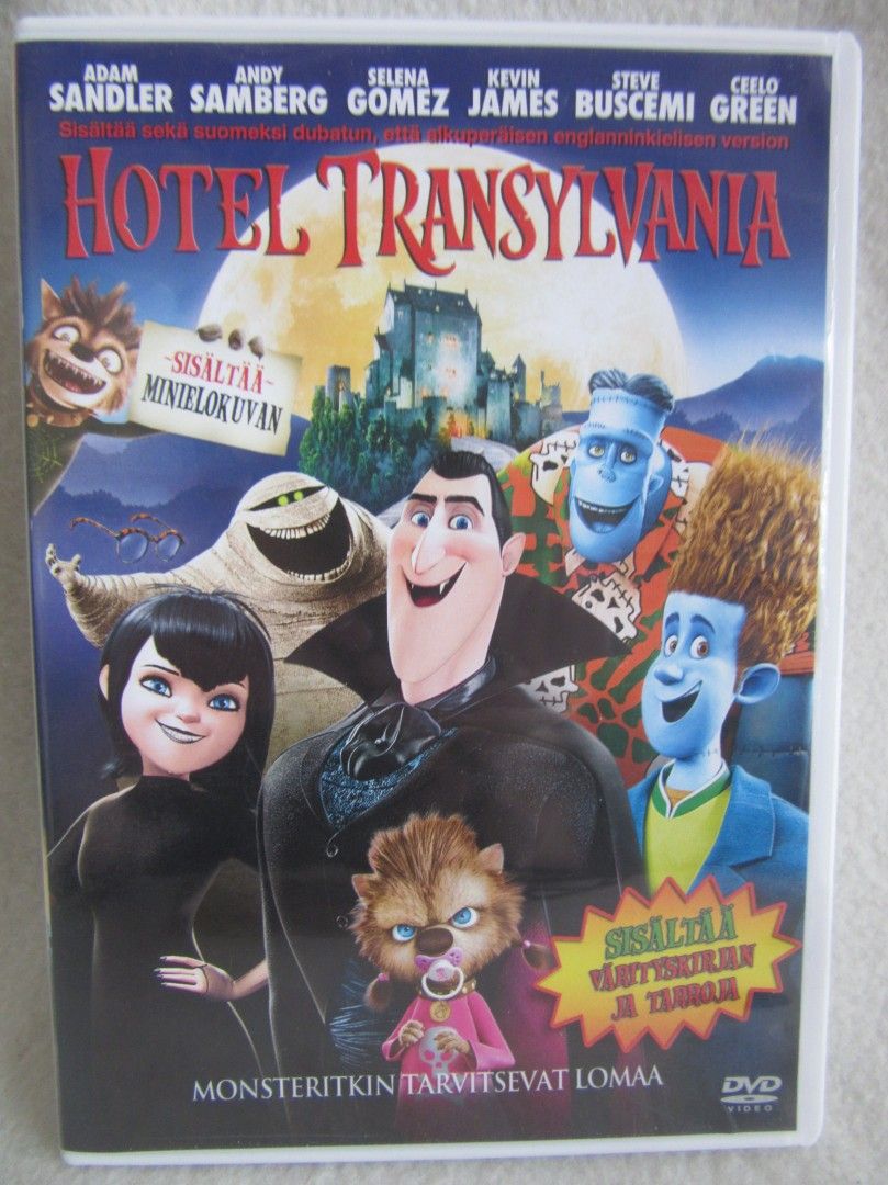 Hotel Transylvania dvd