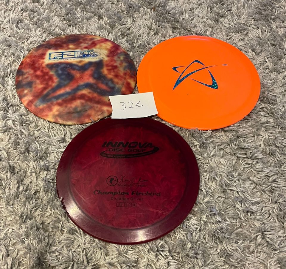 Frisbee kiekko 3 kpl