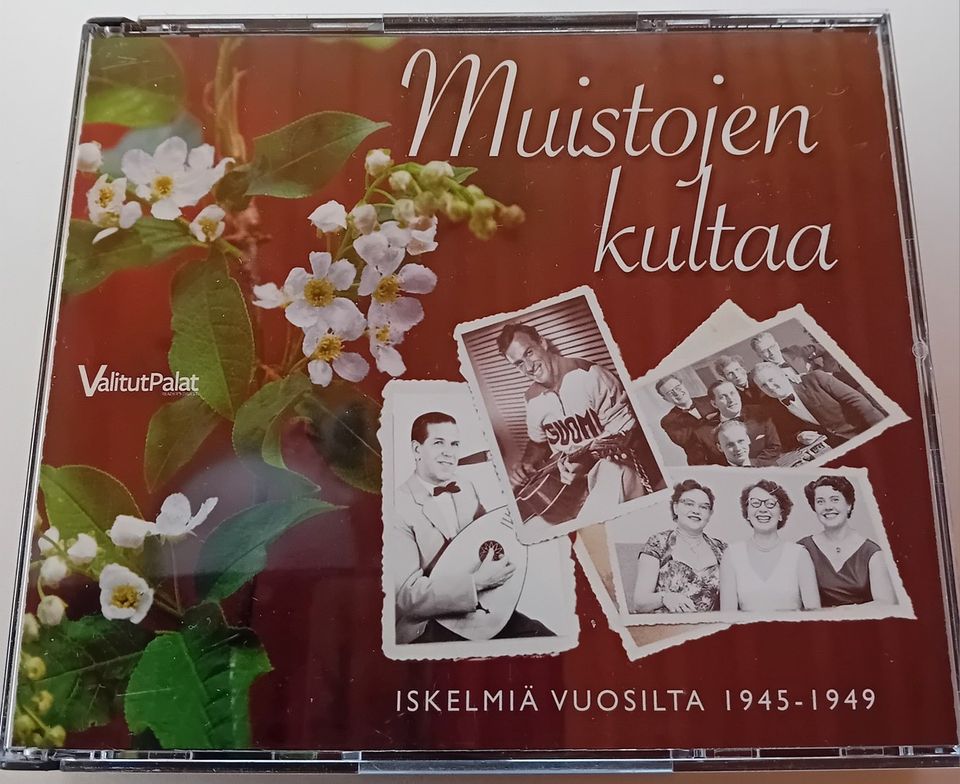 Muistojen kultaa-Iskelmiä 1945-1949 4×CD