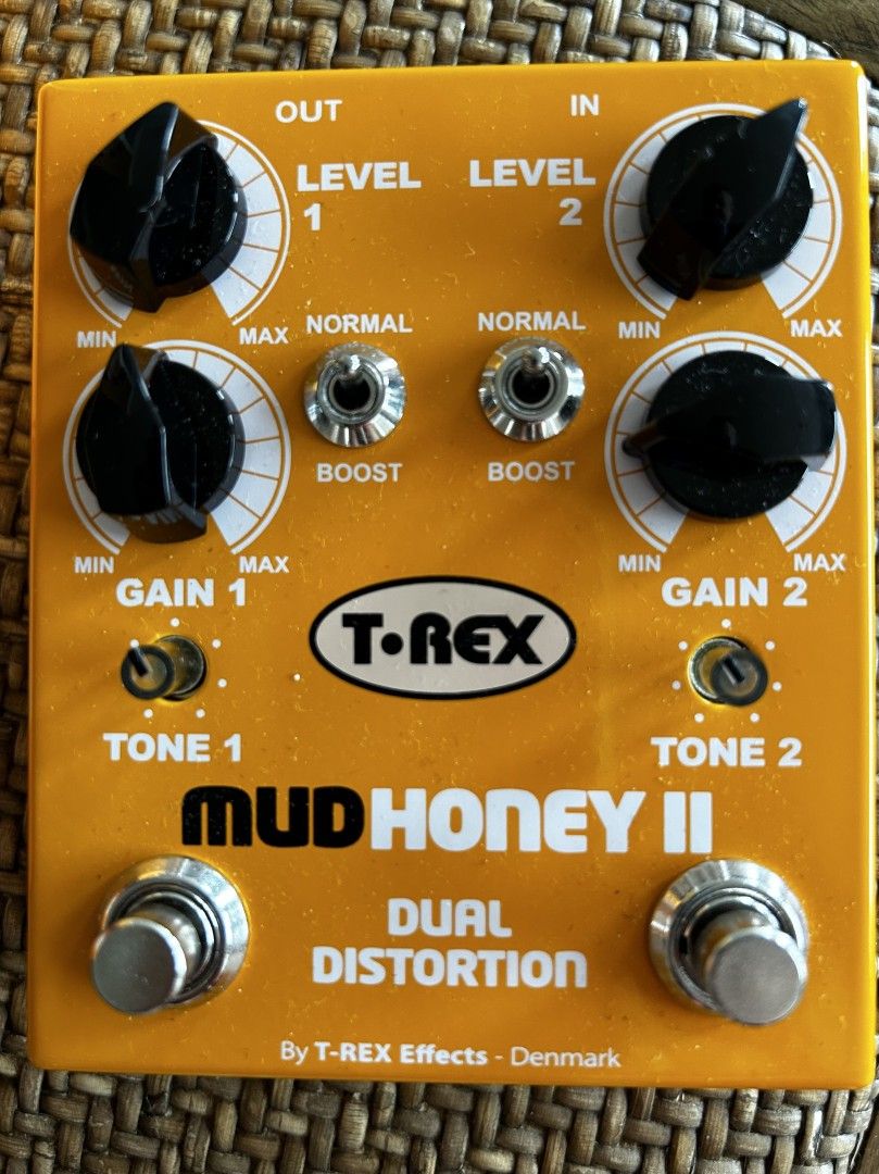 T-Rex Mudhoney II Dual Distortion / Fuzz Pedal