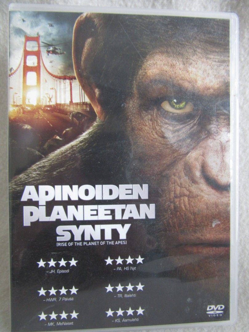 Apinoiden Planeetan Synty dvd