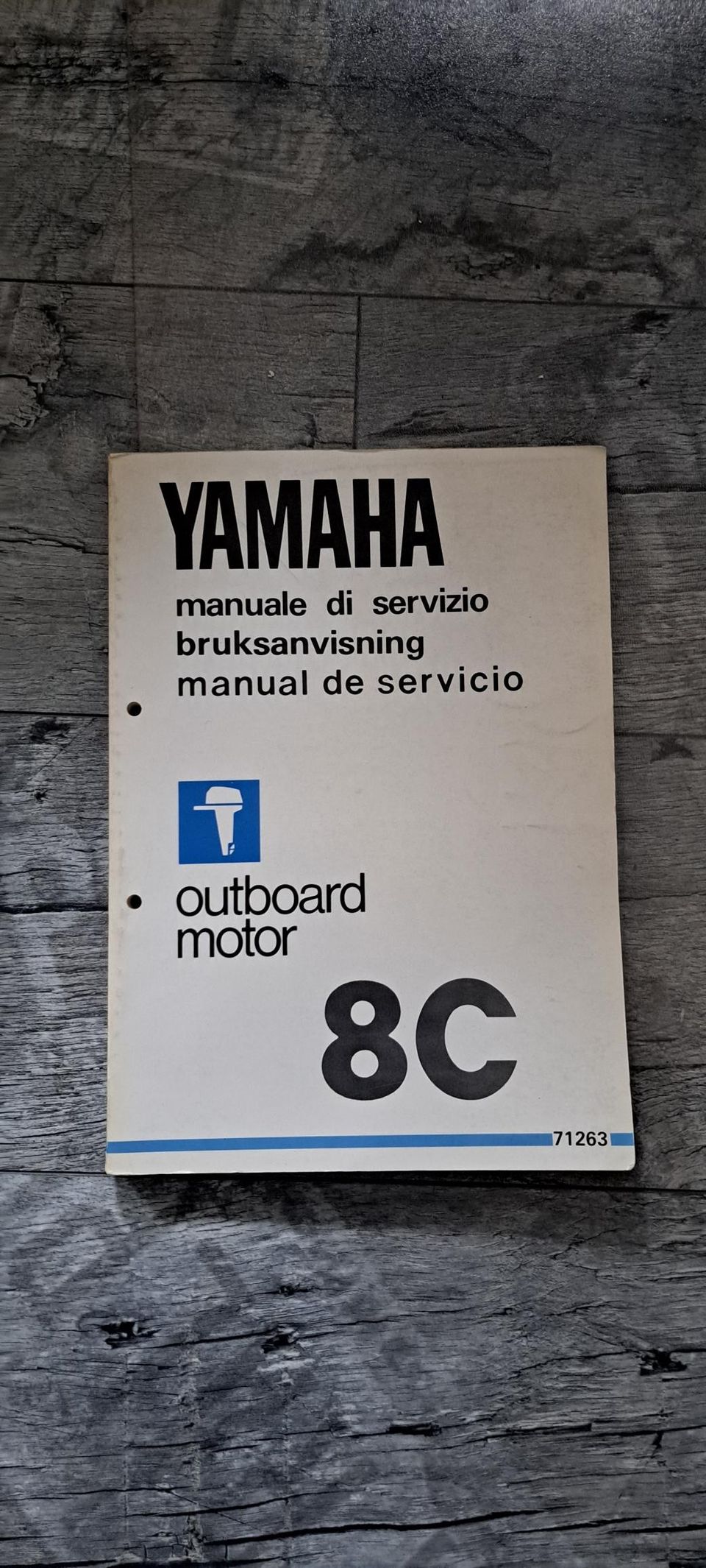 Yamaha 8 hv 2 tahti