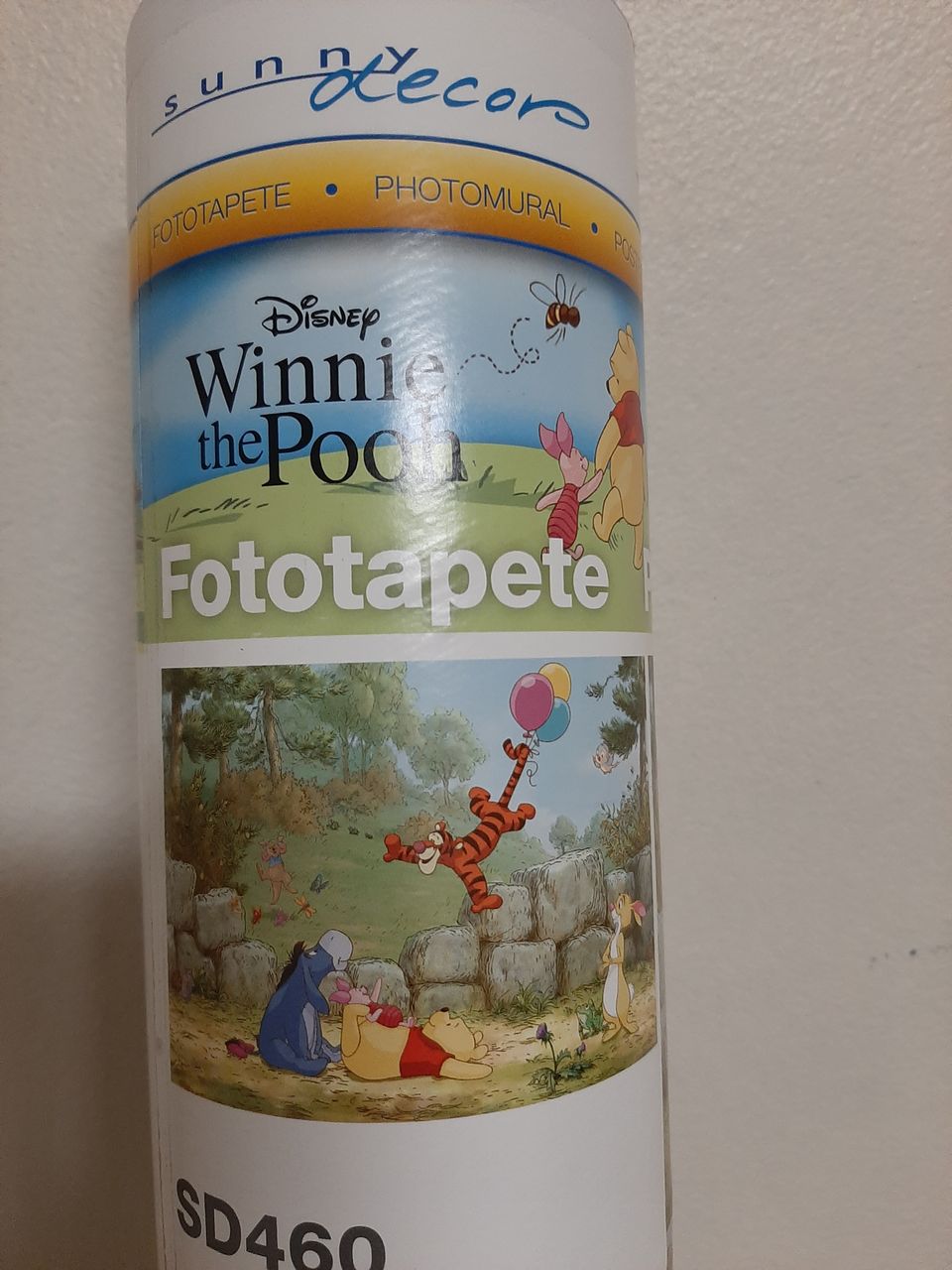Disney Winnie Pooh Tapetti, Valokuvatapetti