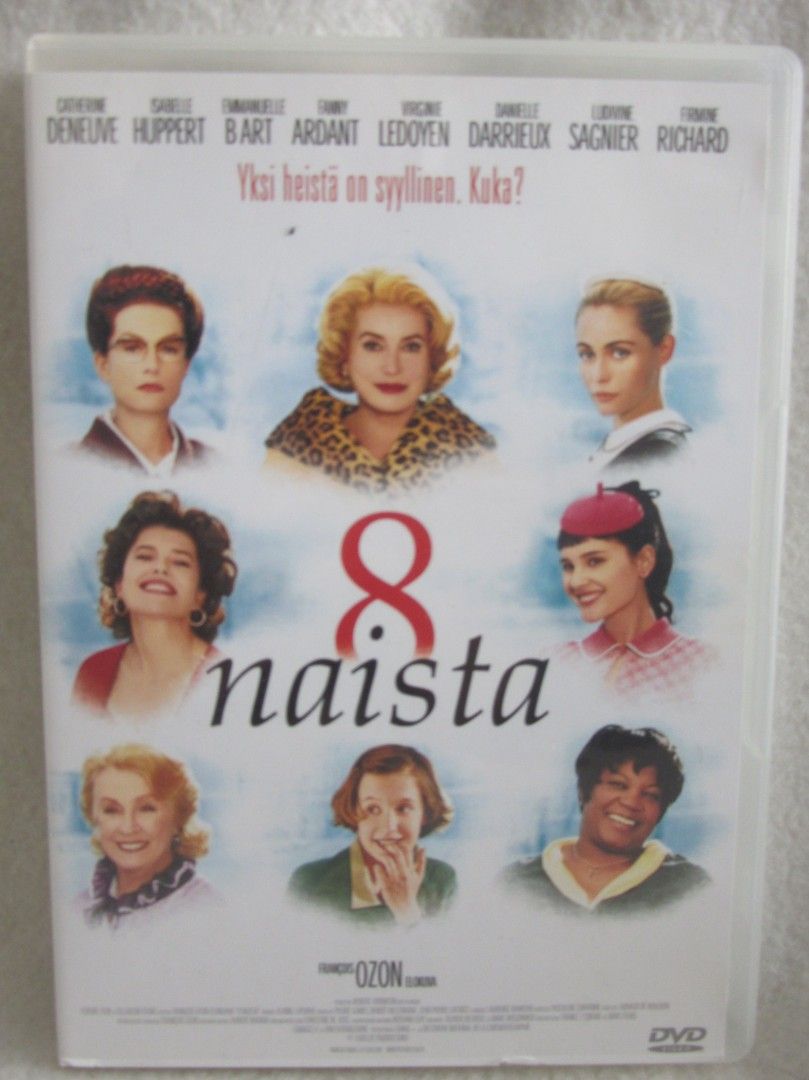 8 naista dvd