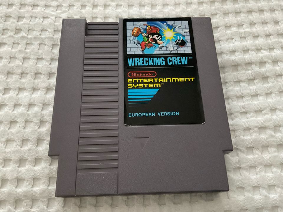 NES 8-bit Wrecking Crew peli