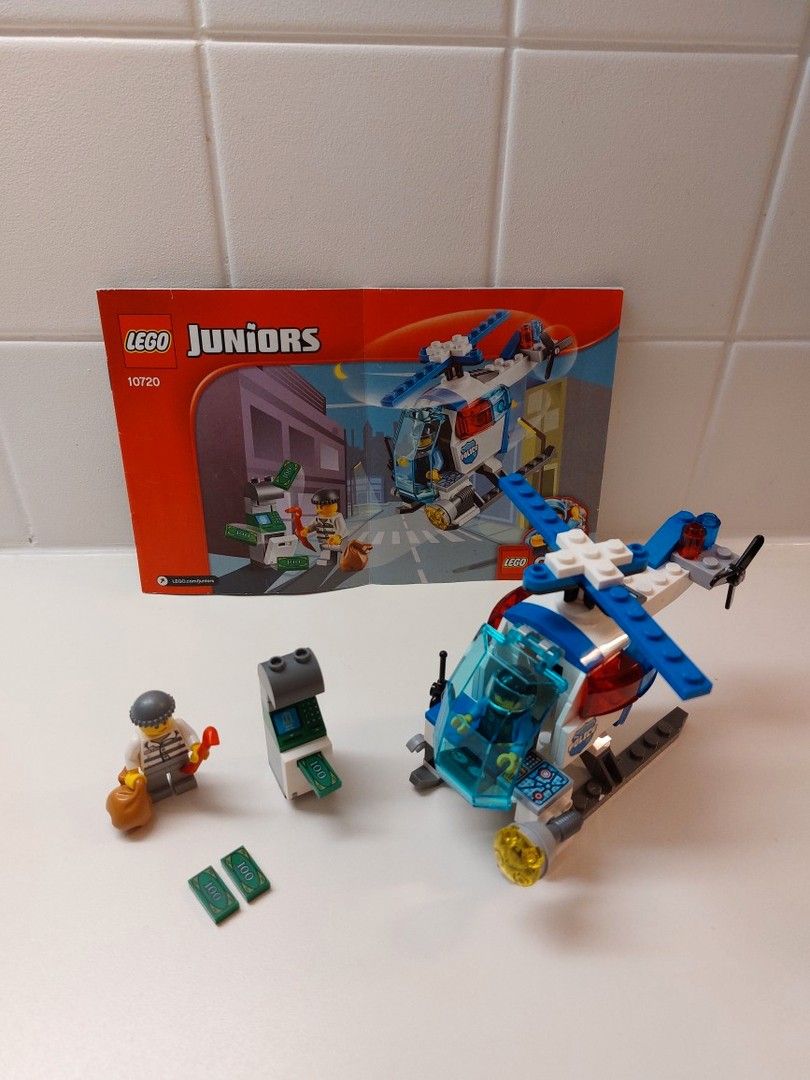 Lego Juniors Takaa-ajo Poliisihelikoptetilla 10720