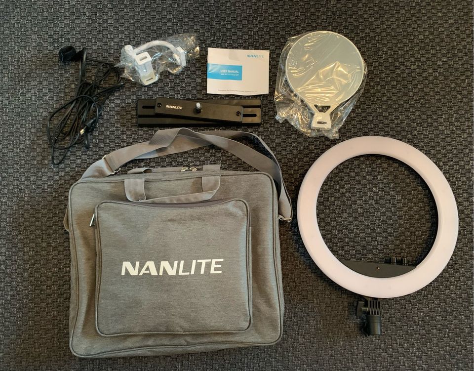 Nanlite Halo 14 LED ring light valorengas