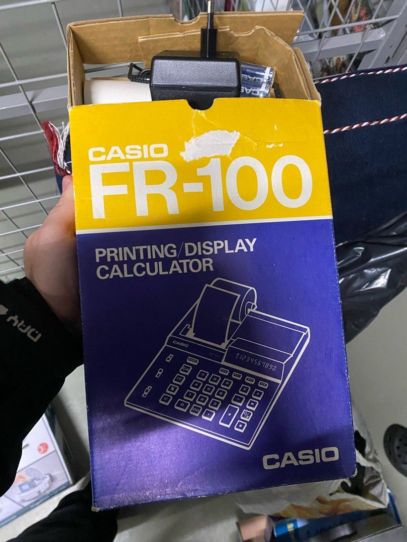 Casio FR-100 Printing Display Calculator