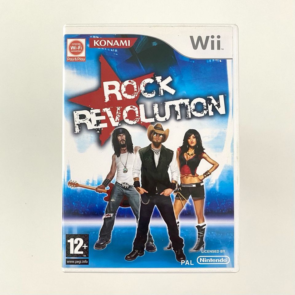 Rock Revolution - Nintendo Wii (+muita pelejä)