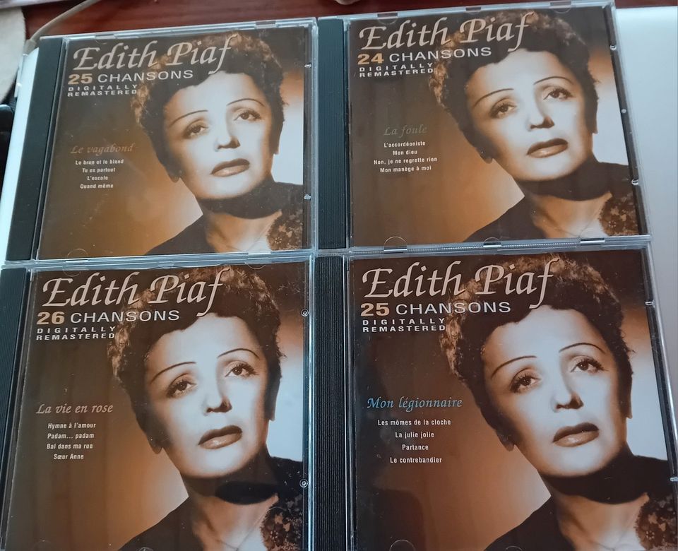 Edith Piaf 4 x CD