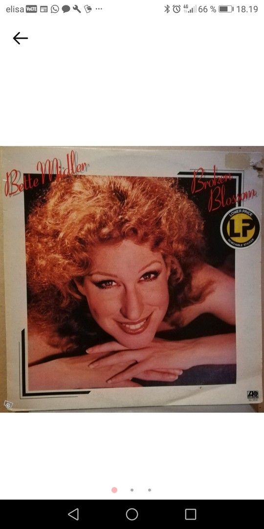 LP Bette Midler: Broken Blossom