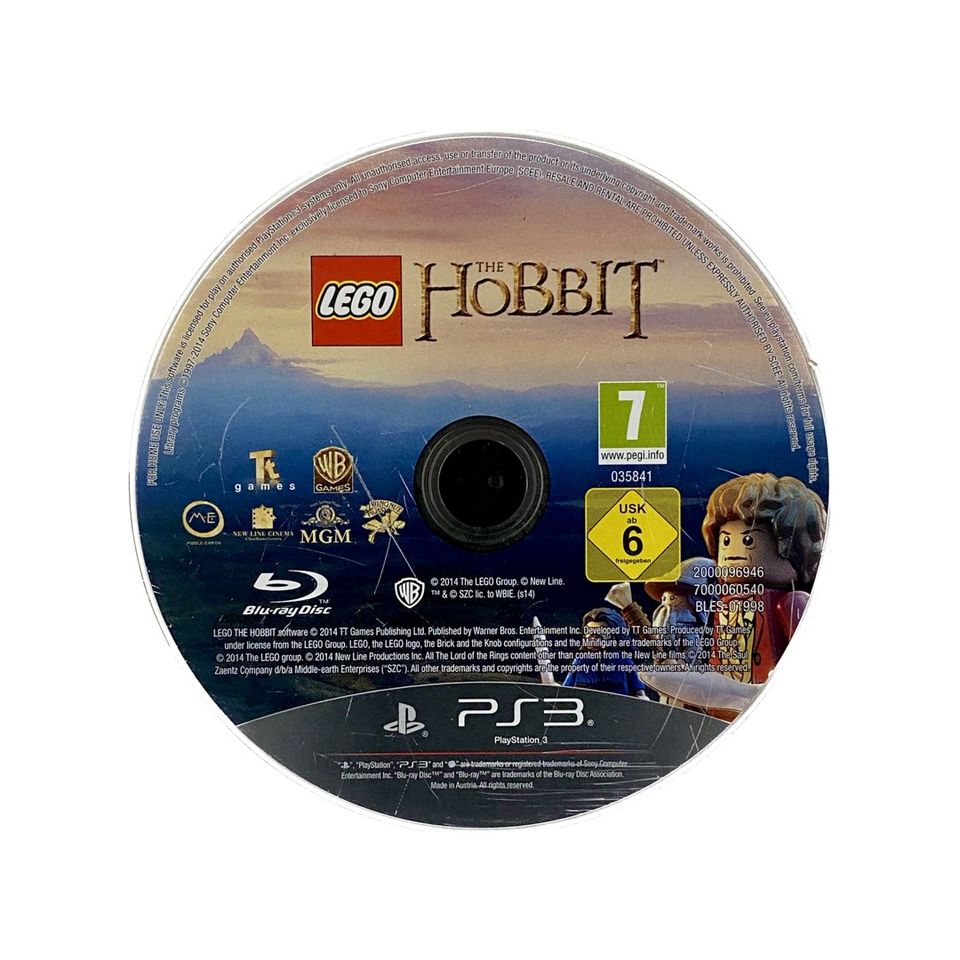 Lego The Hobbit - PS3 (+löytyy muita pelejä)