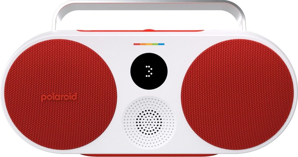 Polaroid Music P3 kannettava langaton kaiutin (punainen/valkoinen)