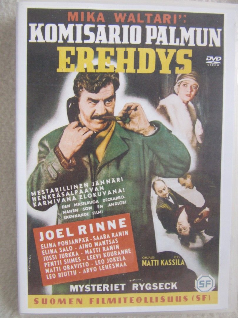 Komisario Palmun Erehdys dvd