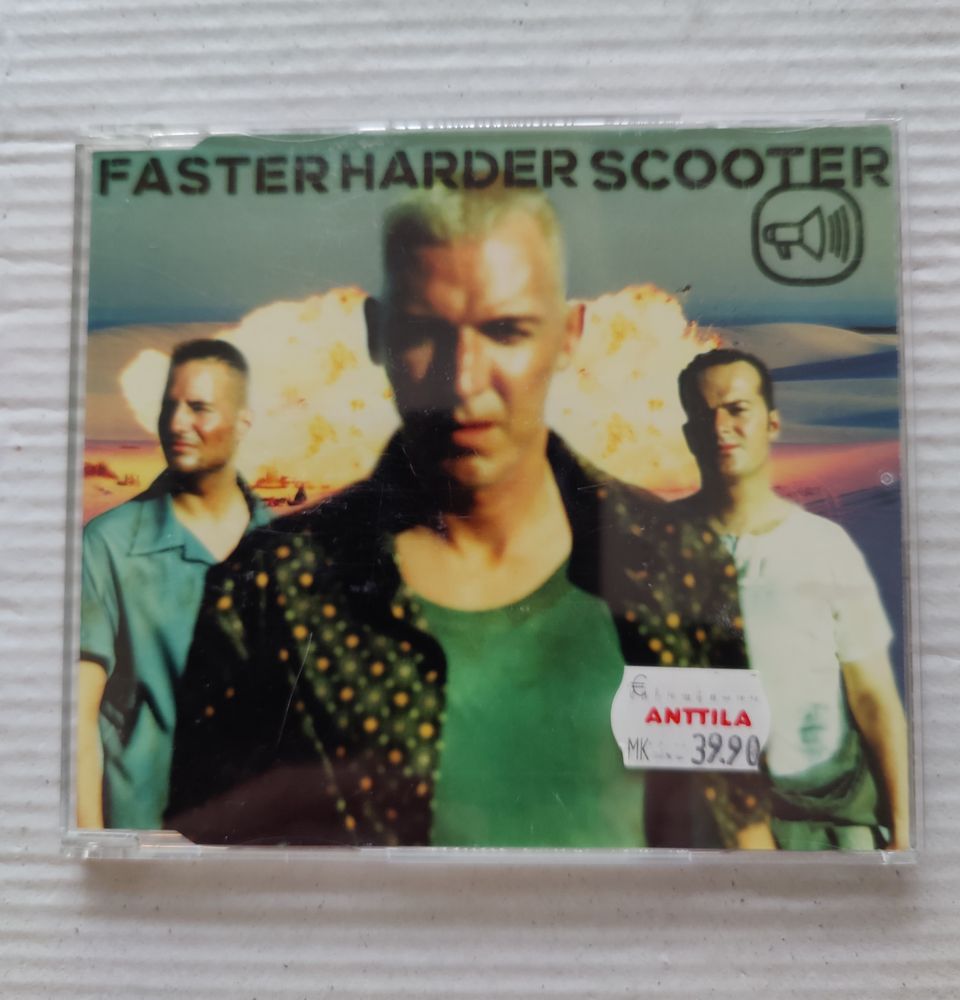 CD Scooter/Faster Harder CD-SINGLE