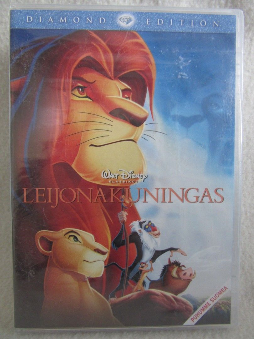 Leijonakuningas dvd uusi