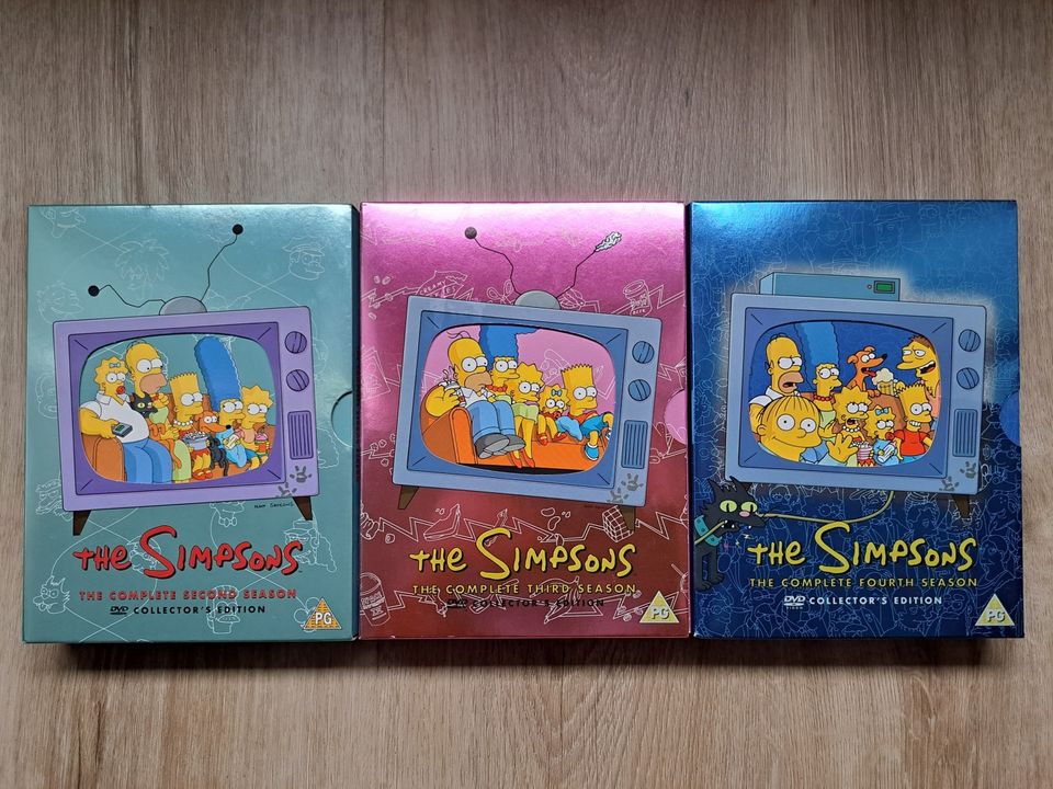 Simpsonit - tuotantoaudet 2-4 (dvd)