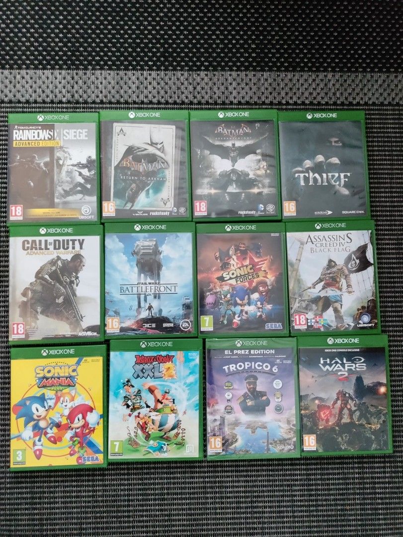 Pelejä Xbox One-konsolille