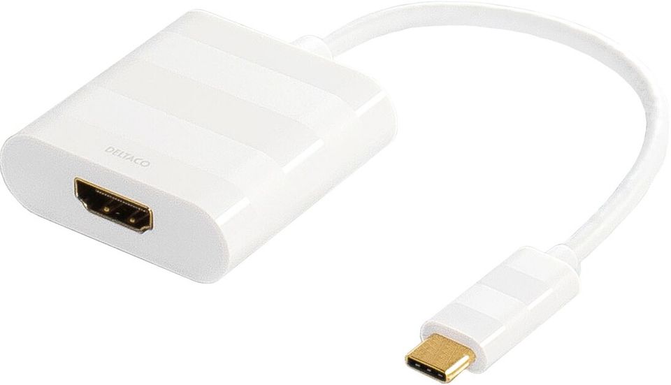 Deltaco USB-C - HDMI adapteri