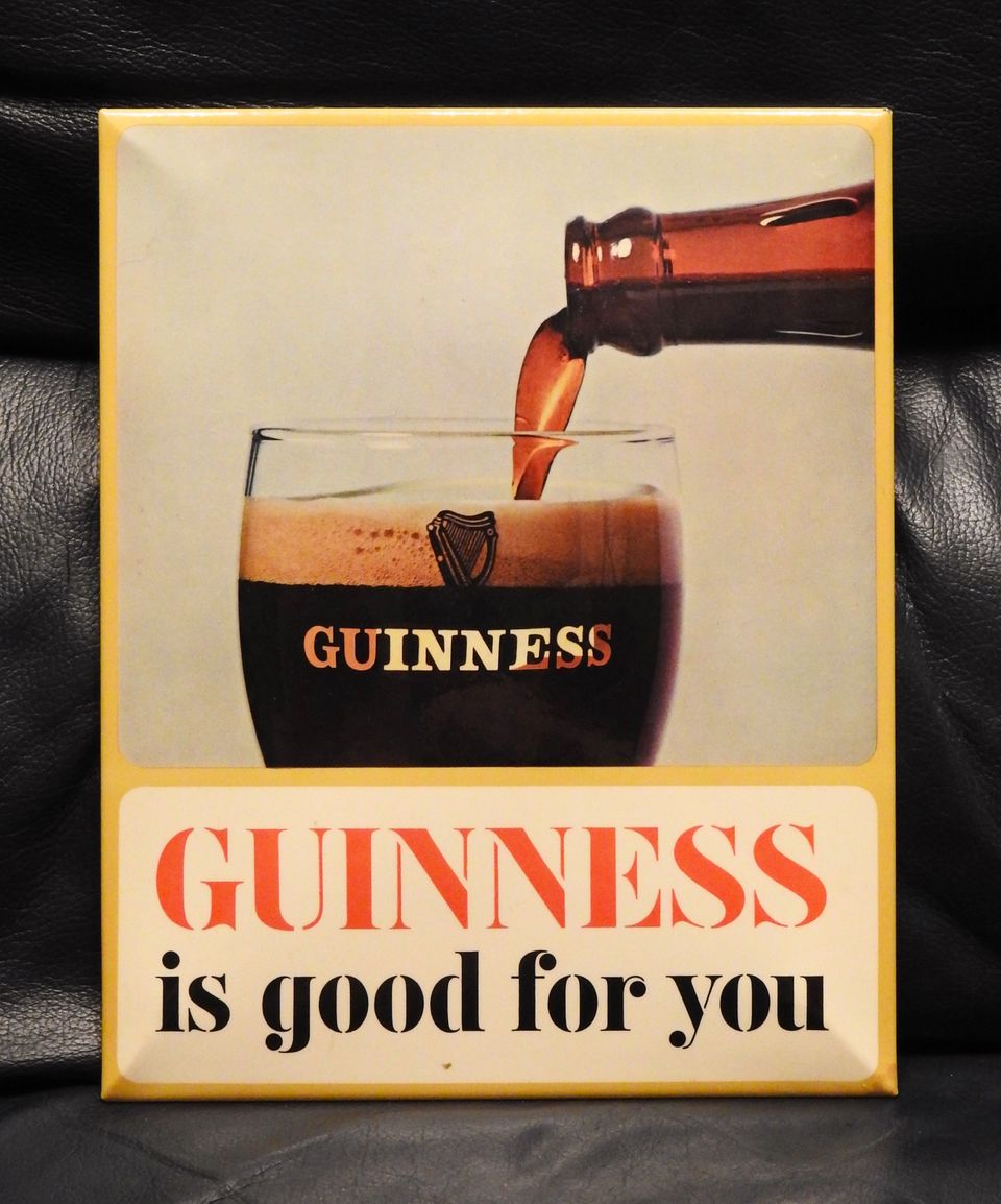 Guinness olut vintagekyltti.