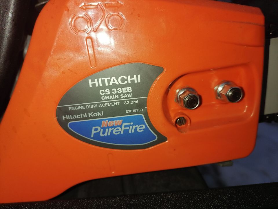 Hitachi (Hikoki) Moottorisaha.14" 32,2cc. Uusi.