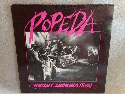 Popeda Huilut suorina LP-levy