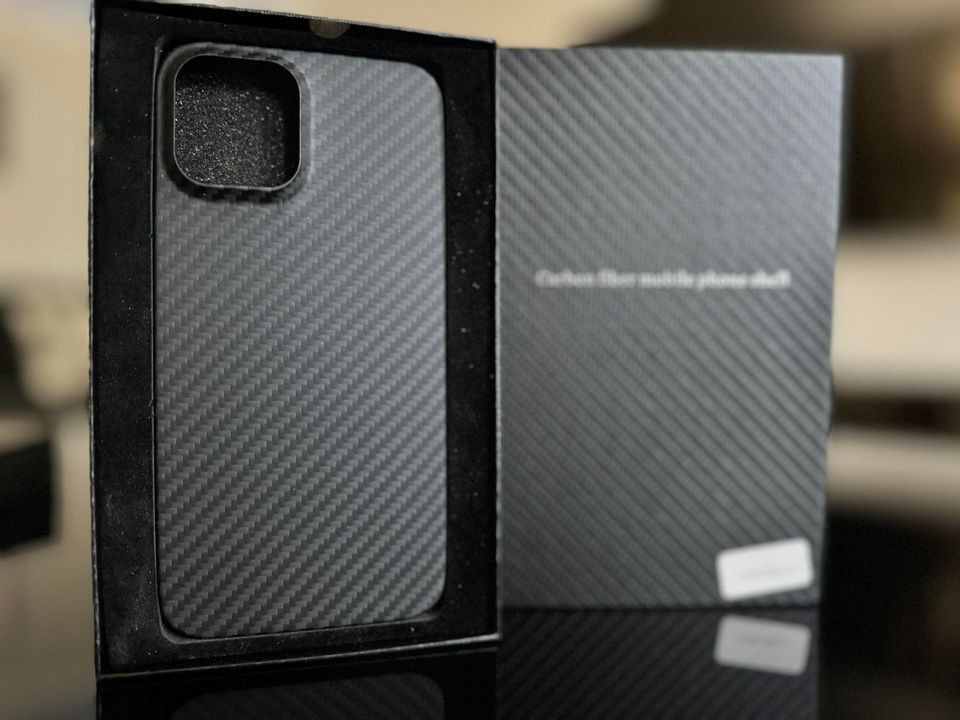 IPhone 12 pro max carbon fiber case