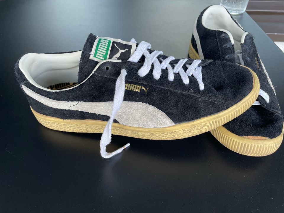 Puma Suede Vintage (The Never Worn Black) tennarit