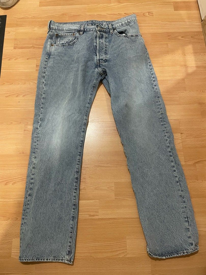 Levis 501 stone wash blue W33 L 32