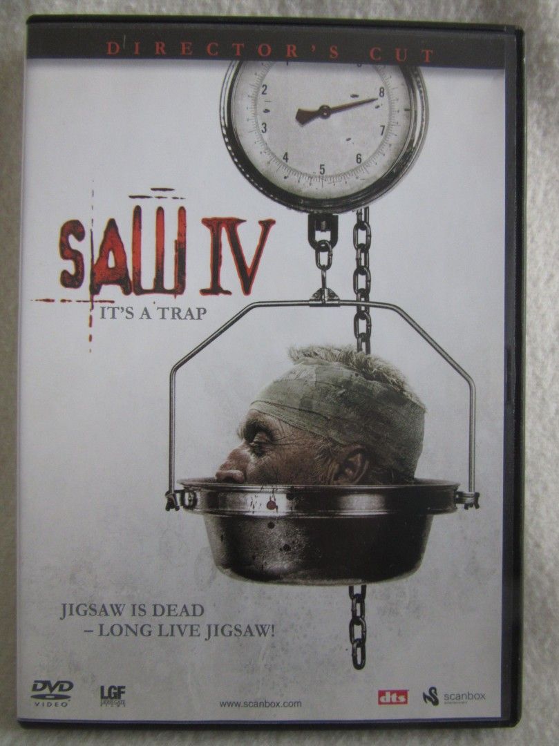 Saw IV dvd