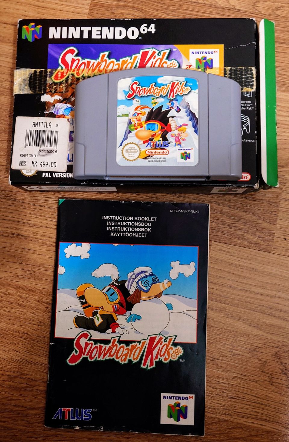 Snowboard Kids (N64) (PAL) (CIB)