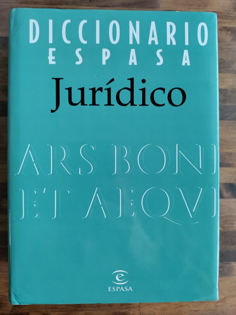 Espanjan lakikielen sanakirja - Diccionario jurídico