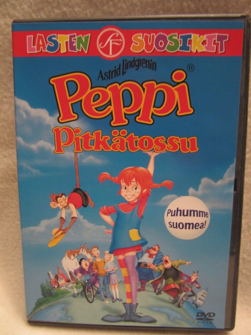 Peppi Pitkätossu dvd