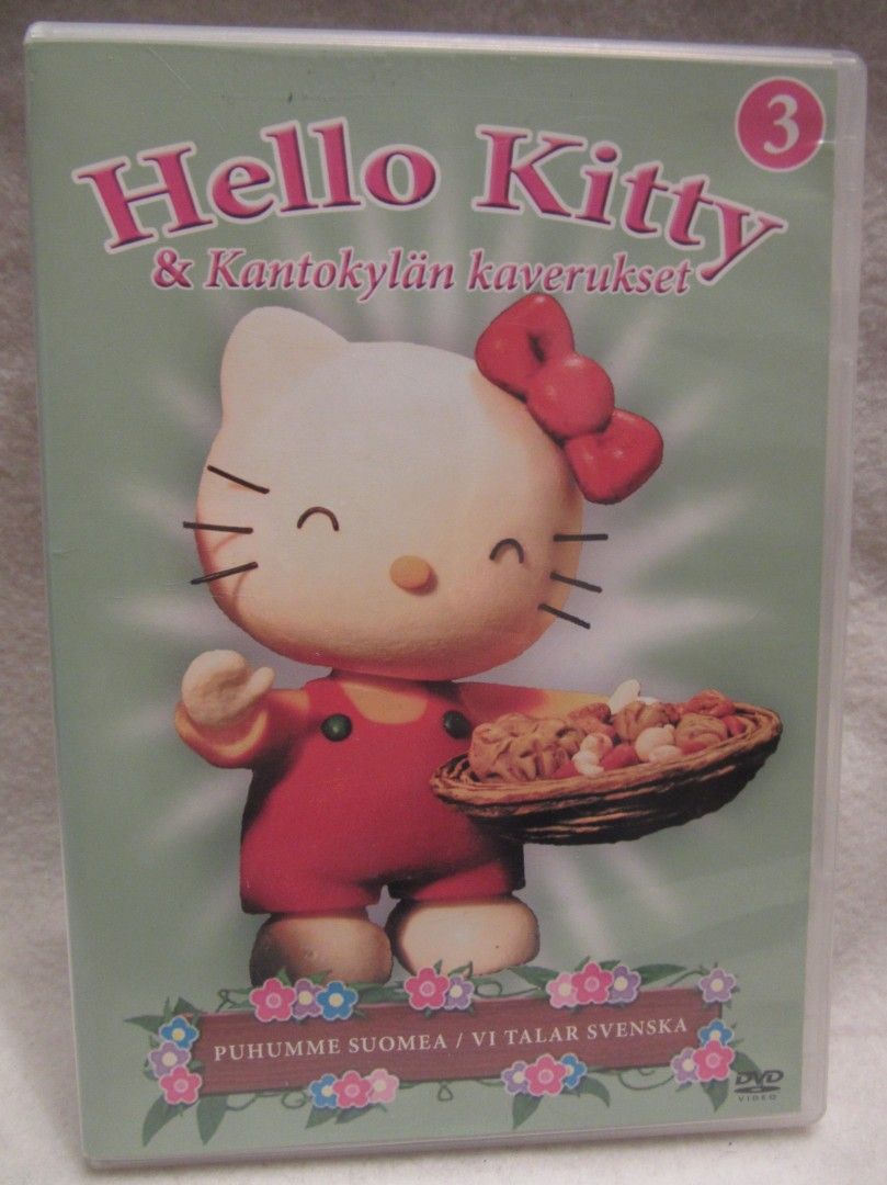 Hello Kitty & Kantokylän kaverukset 3 dvd