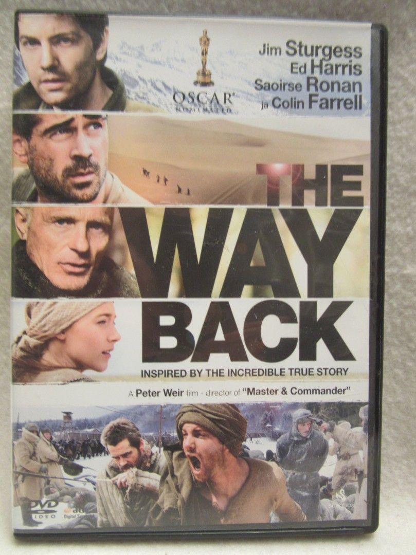 The Way Back dvd