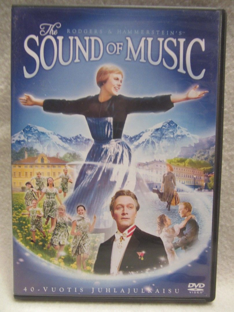The Sound of Music tupla dvd