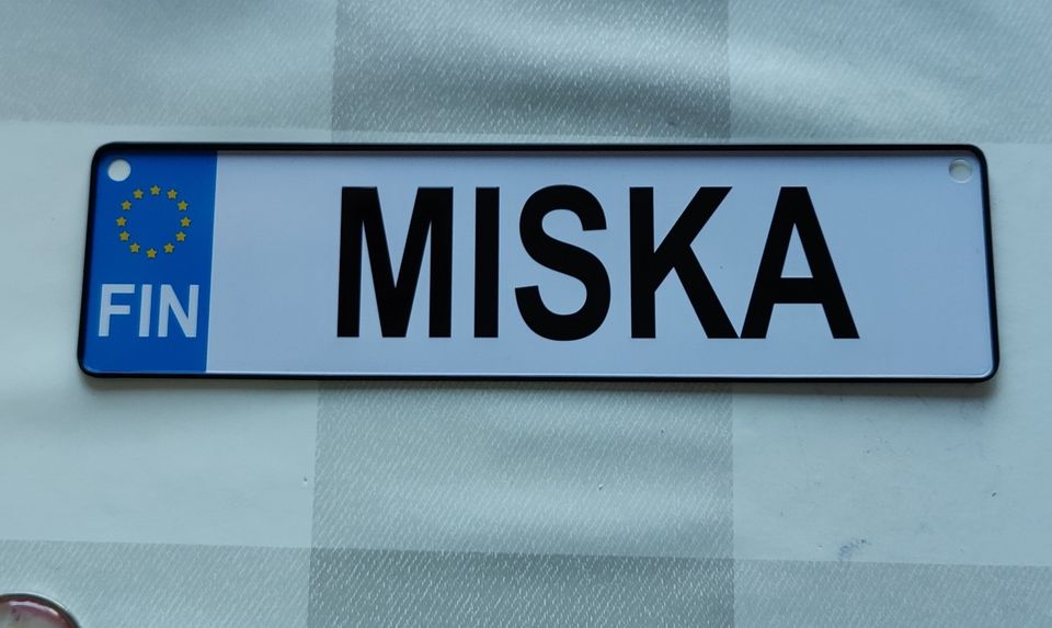 Lasten rekisterikilpi Miska