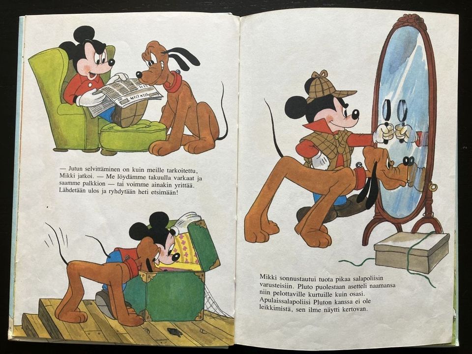 Disneyn satulukemistoa ja kuukauden kirjoja vuosilta 1975-1984