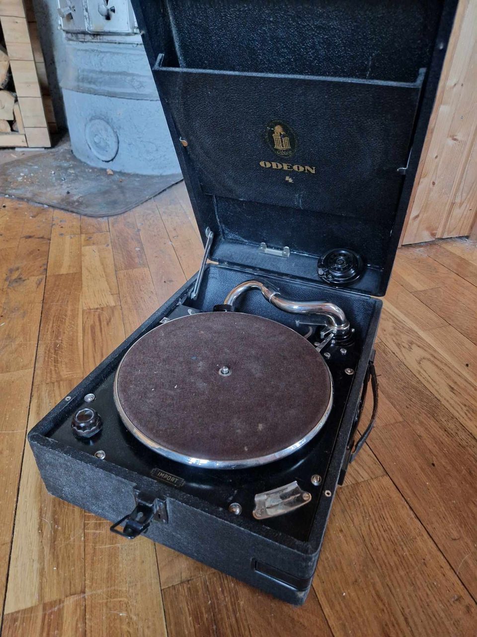 odeon gramofoni levysoitin vintage/antiikki